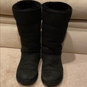 UGG tall black boots size 9